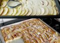 Fantastischer Apfelblechkuchen, schmeckt hervorragend