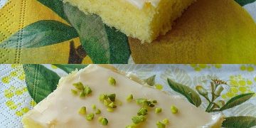 Zitronenkuchen mit Joghurt in 5 Minuten zubereitet