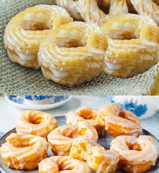 Spritzkuchen mit Vanillecreme Rezept