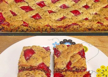 Blitzschnelle Linzer Schnitten, die machen mich veruckt soooo lecker!