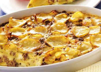 Autoflagellation-Hackfleisch-Kartoffelauflauf