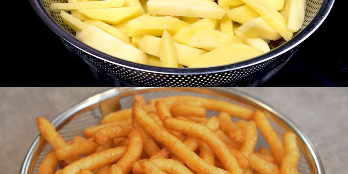 Der Trick der Köche für sehr knusprige Pommes zum Fingerlecken