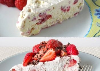 Eistorte mit 1 kg Erdbeeren & 400 g Frischkäse absoluter Suchtfaktor