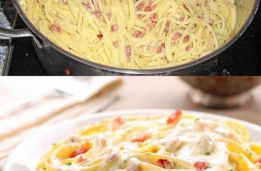 Blitzschnelle Spaghetti Carbonara ohne Schinck Schnack in wenigen Minuten auf dem Tisch