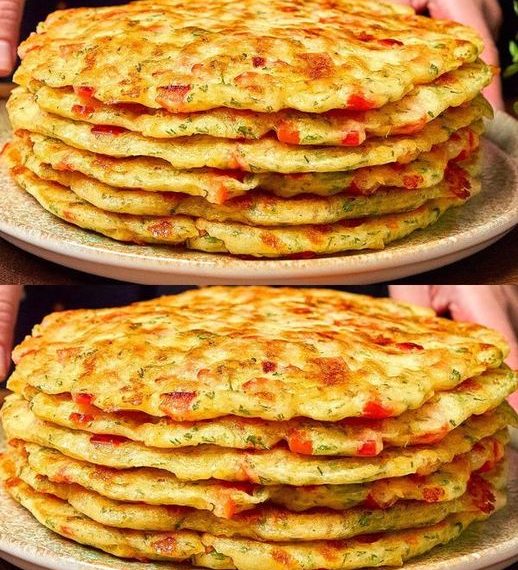 Es ist so lecker, dass ich es jedes Wochenende mache, Pfannkuchen mit Knoblauch