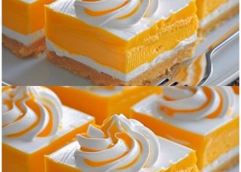 Wenn Sie Orange haben, machen Sie dieses köstliche Dessert! Kein Backen, einfach und lecker