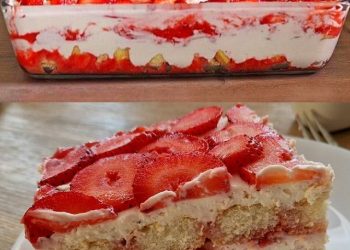 Raffaello Erdbeer Tiramisu, in 10 Minuten fertig !