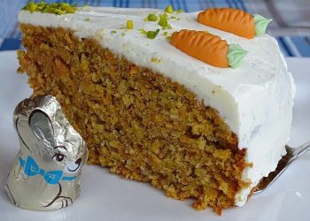 Klassischer Schweizer Rüblikuchen