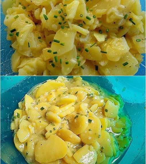 schwabischer kartoffelsalat ist liebe pur