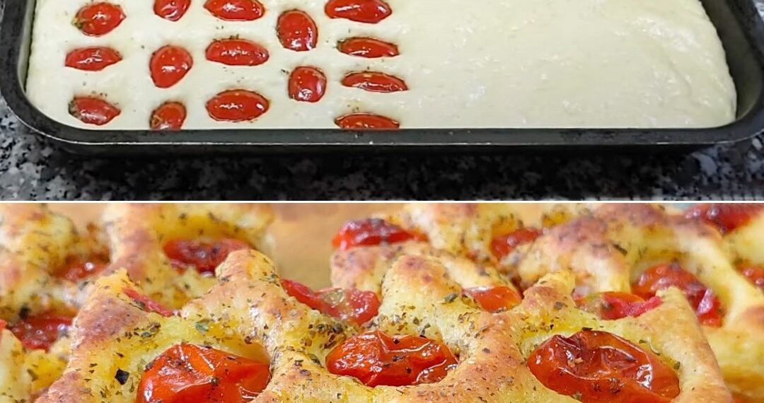 Focaccia aus Bari: das Rezept für eine weiche, cremige und köstliche Focaccia