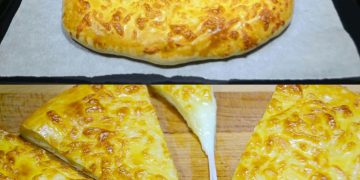 Das backe ich ich sicher 2 mal pro Woche, Griechisches Käsebrot