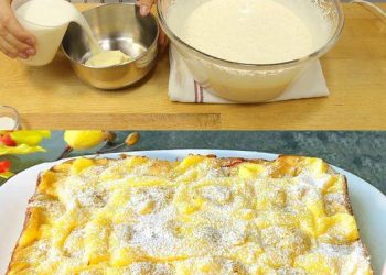 Der absolut Wahnsinn so lecker, Apfelkuchen mit Vanillepudding