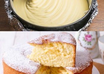 Ich bin verliebt, das ist der beste Joghurtkuchen in nur 2 Minuten!