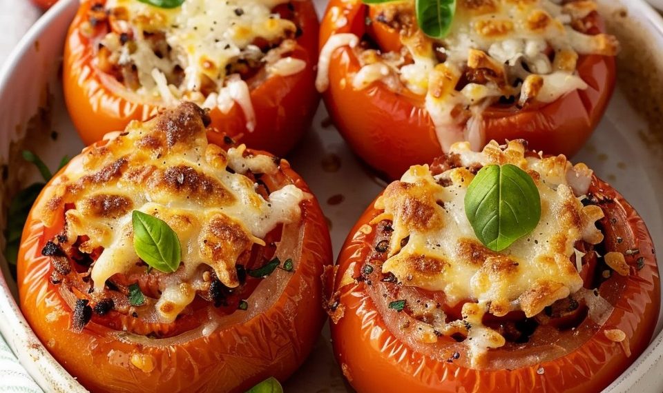 Gefüllte Tomaten: Fantastsiches Rezept Für Ein Schnelles Und Leckeres Gericht