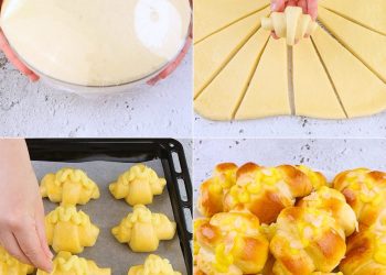 Croissants mit Sahne: das Rezept, um sie zu Hause weich und lecker zuzubereiten