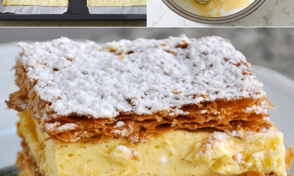 Apfel Pfannkuchen in 3 MinutenMillefeuille: das klassische Rezept für ein duftendes und köstliches DessertApfel Pfannkuchen in 3 Minuten