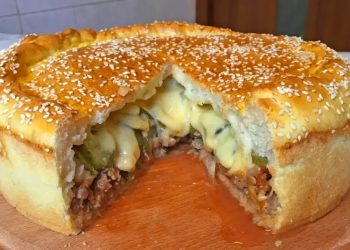Cheeseburger-Kuchen
