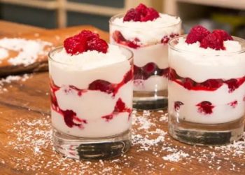 Mascarpone Himbeerquark