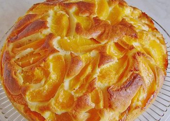 PFIRSICH VANILLEKUCHEN