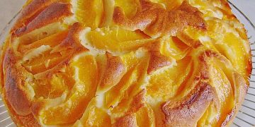 PFIRSICH VANILLEKUCHEN