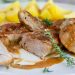 Schweinemedaillons in Pfefferrahmsauce