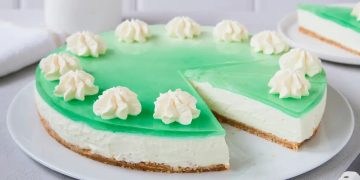 Waldmeister – Philadelphia – Torte