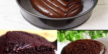 Schokokuchen in 2 Minuten, besonders saftig und MEGA schokoladig!