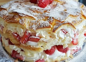 Schneemoussetorte mit Erdbeeren: Ein himmlisches Vergnügen