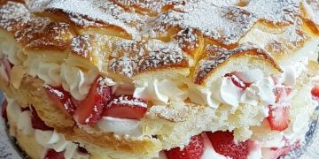 Schneemoussetorte mit Erdbeeren: Ein himmlisches Vergnügen