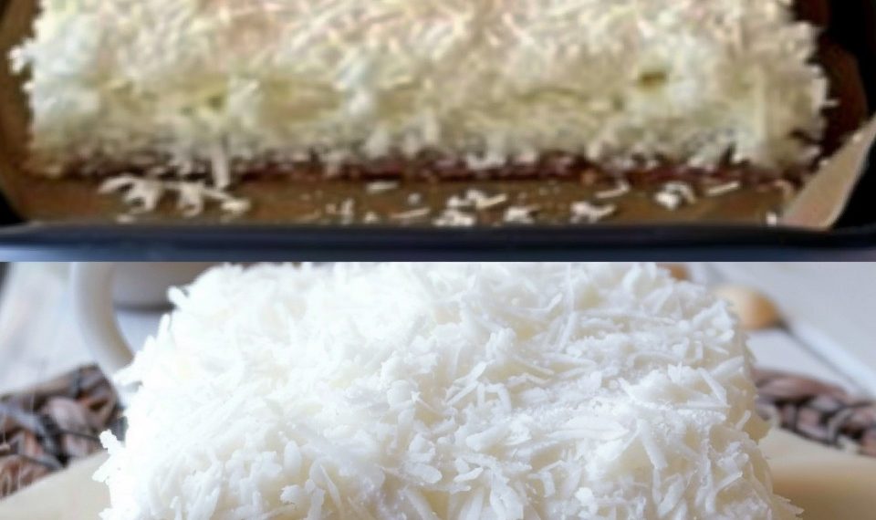 KOKOSKUCHEN MIT VANILLEPUDDING, Oh Mann Ist Der Lecker