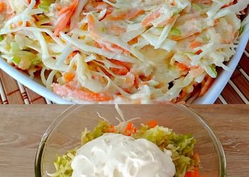 Dieser Salat hat alle überrascht. Einfach, gesund und lecker! 