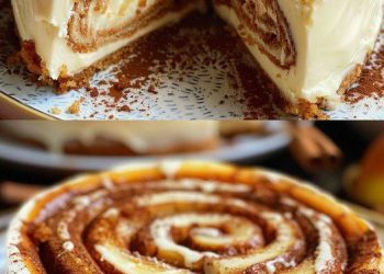 Zimtschnecken-Käsekuchen