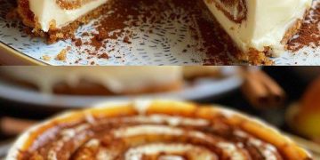 Zimtschnecken-Käsekuchen