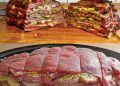 Schichtbraten in Senfsauce