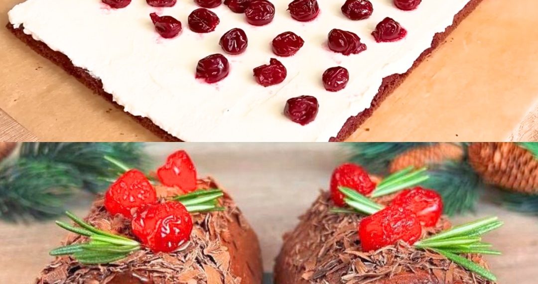 Kirschenrollen: das Rezept für ein wunderschönes Dessert, perfekt für die Feiertage