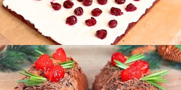 Kirschenrollen: das Rezept für ein wunderschönes Dessert, perfekt für die Feiertage