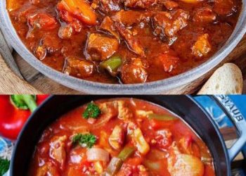 Schmeckt hammermäßig gut, 15 Minuten Schaschliktopf