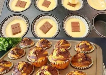Muffins in 2 Minuten bereit für den Ofen