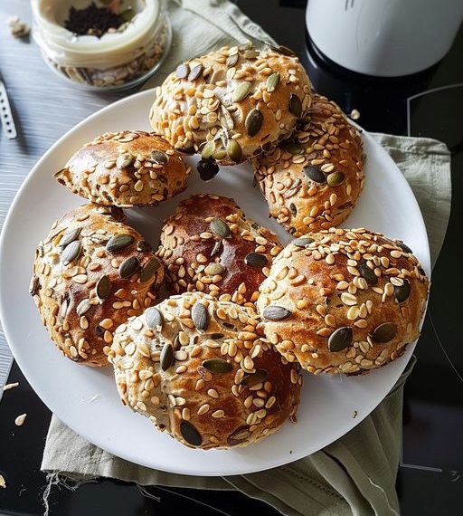 Schnelle, Gesunde Brötchen