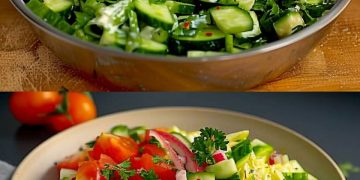 Essen Sie diesen Gurkensalat jeden Tag zum Abendessen und Sie werden Bauchfett verlieren!