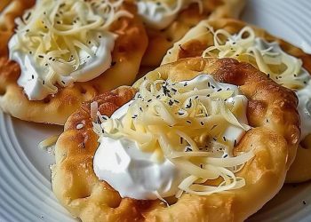 Ungarische Langos Mit Knoblauch