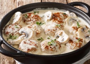 Fleischbällchen mit Pilzen