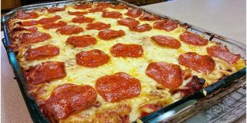 Pizza-Auflauf