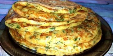 Zucchini Pfannkuchen