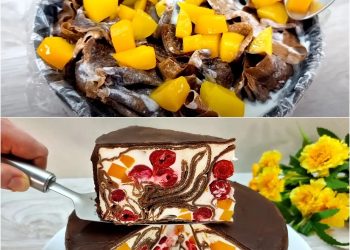 Nur Wenige Leute Backen Solche Kuchen! Köstlicher Kuchen, Zubereitet Mit Einfachsten Zutaten.