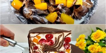 Nur Wenige Leute Backen Solche Kuchen! Köstlicher Kuchen, Zubereitet Mit Einfachsten Zutaten.