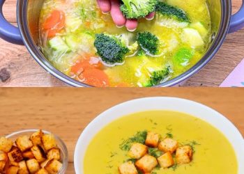 Magenberuhigende Gemüsesuppe