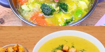 Magenberuhigende Gemüsesuppe