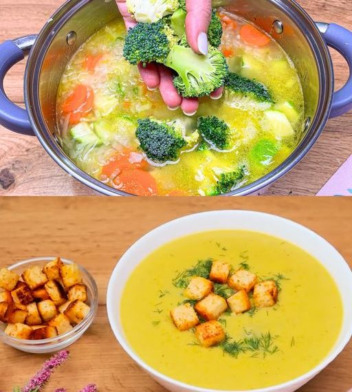 Magenberuhigende Gemüsesuppe