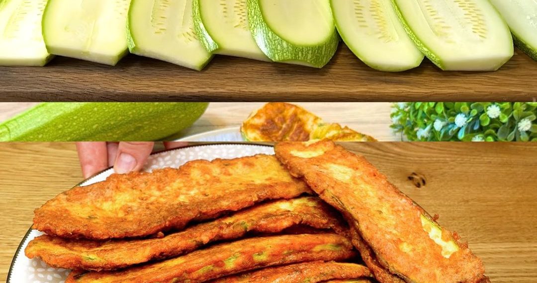 Knusprige Parmesan-Zucchini-Pommes